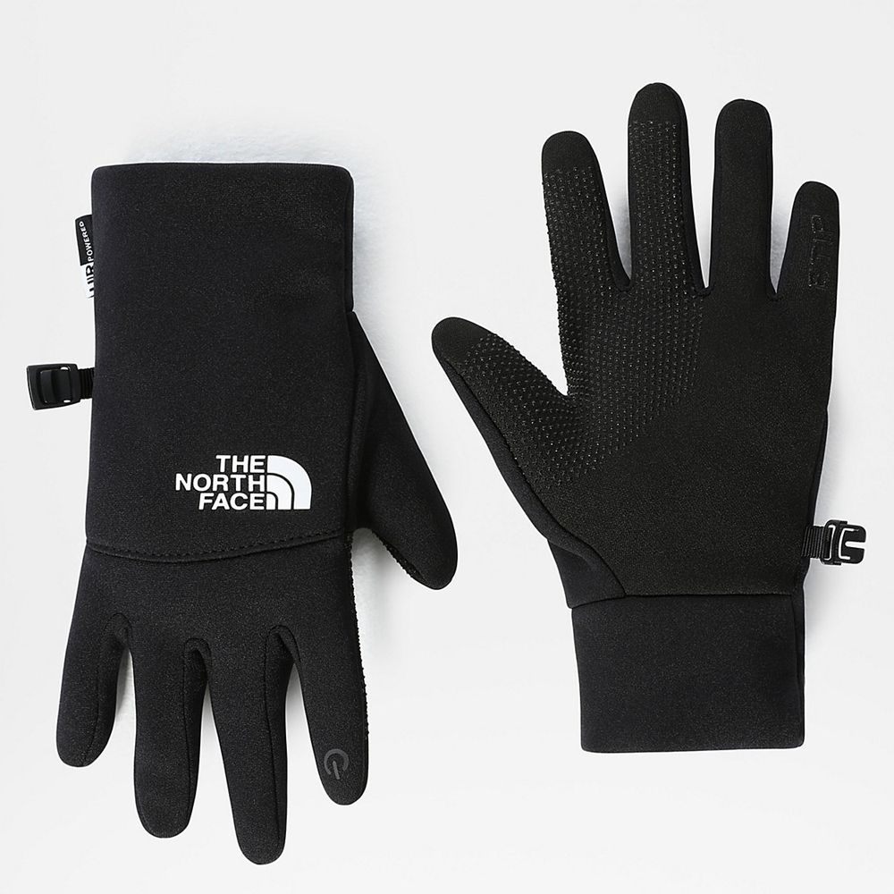 The North Face Gloves Youth Australia - The North Face Etip™ Black (SAL-029784)